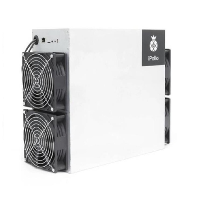 Asic Miner Machine IPollo V1 3150-3600m ETH Miner Máy khai thác Ethereum cho mức tiêu thụ điện là 3100W.