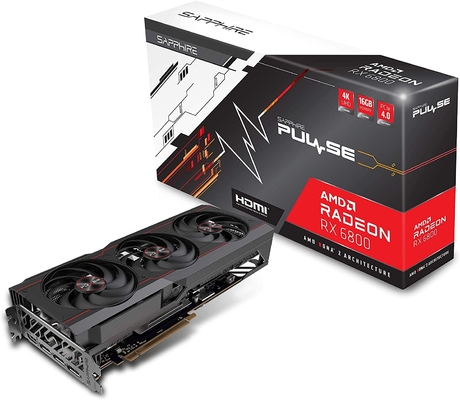 Cạc đồ họa giàn khoan AMD Sapphire Radeon RX 6800 XT 16GB GDDR6 Hiệu suất cao