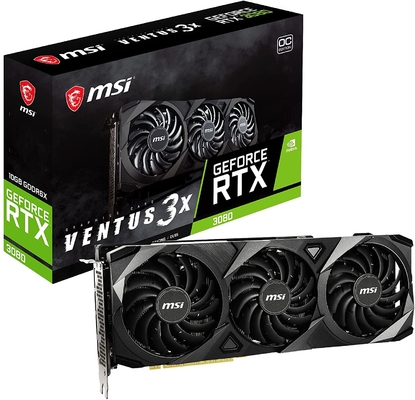 Cạc đồ họa GDDR6 Geforce Rtx 3080 10GB Cạc đồ họa phiên bản OC phiên bản 1710MHz