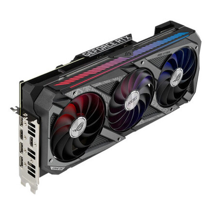 Card đồ họa chơi game cho máy tính để bàn chơi game Rog Strix Rtx3060ti O8g NVIDIA 256bit