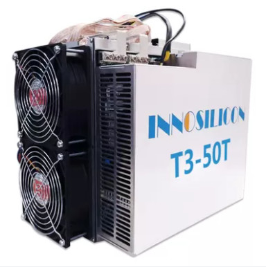 Công cụ khai thác BTC Innosilicon T3 50TH / S 3100W Thuật toán khai thác Bitcoin SHA-256 của Innosilicon
